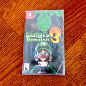 Brand new (sealed) Nintendo Switch Luigi’s Mansion 3 video game. Unwanted gift.